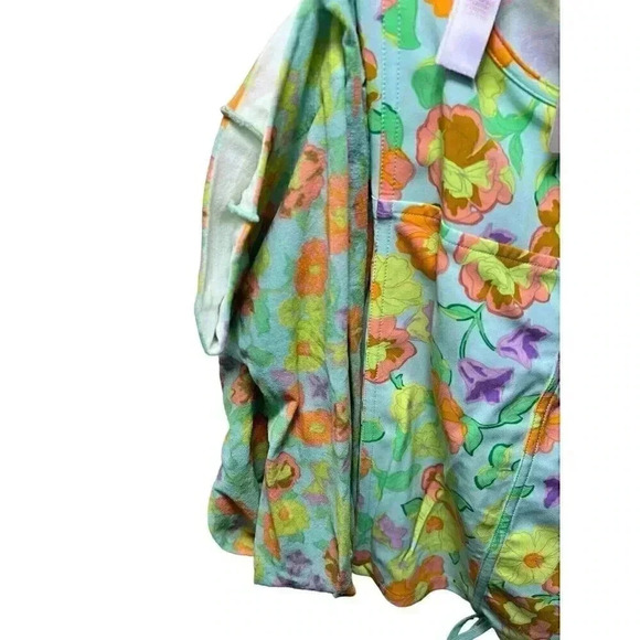 Savage Fenty Free Spirit Floral Cupless Corset Matchin Panty House Size 1X NWT - Picture 12 of 12